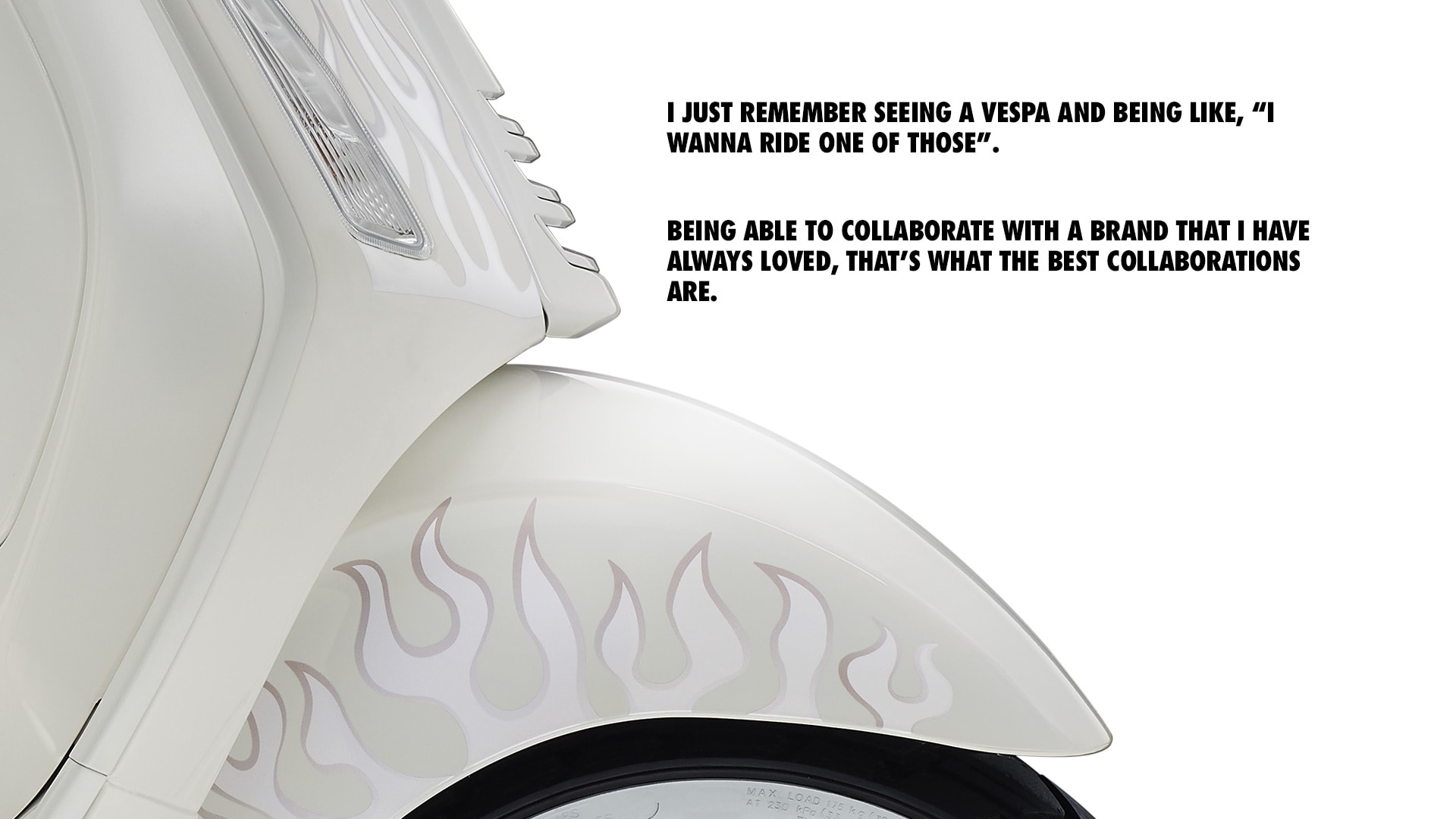 JUSTIN BIEBER X VESPA